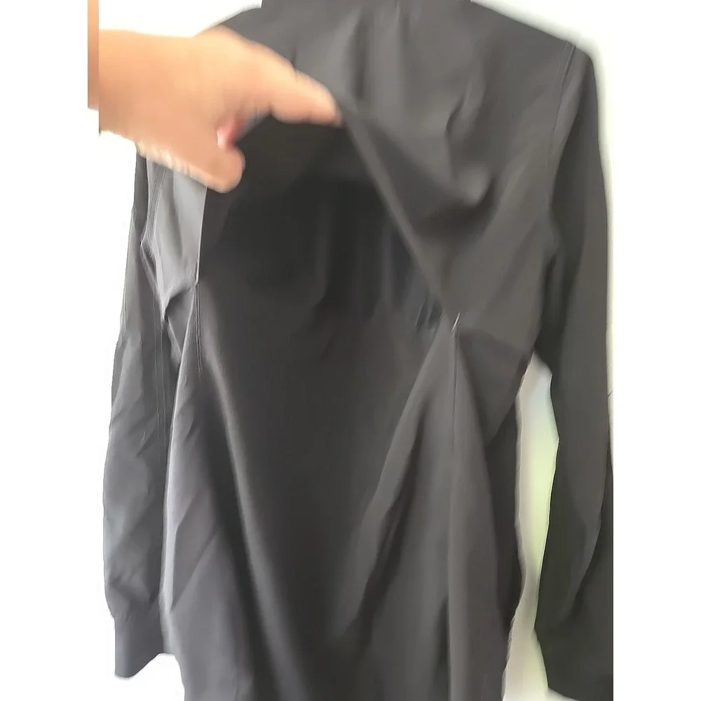 Carhartt Force Womens Full Zip Polyester Jacket Black Work Utility Coat Jacket M - Picture 9 of 10